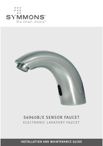 Manual Symmons S6960B Faucet