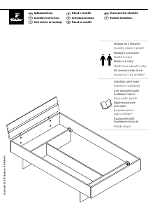 Handleiding Tchibo 288370 Bedframe