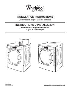 Bruksanvisning Whirlpool CGD9150GW Torktumlare