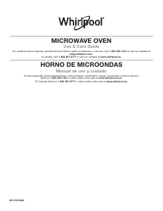 Manual de uso Whirlpool WMC30309LS Microondas