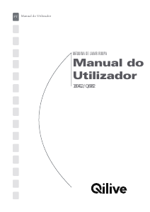 Manual Qilive Q.6982 Máquina de lavar roupa