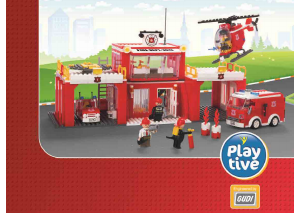 Manual Playtive set 295694 By Gudi Corpo de Bombeiros