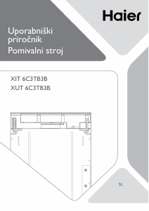 Priročnik Haier XIT 6C3TB3B Pomivalni stroj