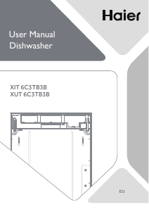 Bruksanvisning Haier XUT 6C3TB3B Diskmaskin