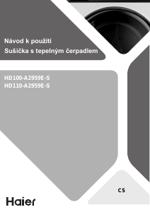 Manuál Haier HD100-A2959E-S Sušák
