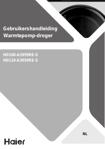 Посібник Haier HD100-A3959RE-S Сушарка