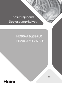 Kasutusjuhend Haier HD100-A3Q397U1 Kuivati