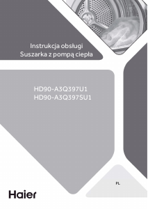 Instrukcja Haier HD100-A3Q397U1 Suszarka