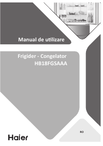 Manual Haier HB18FGSAAA Combina frigorifica