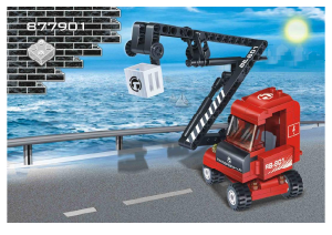 Manual BanBao set 8779 Transportation Forklift