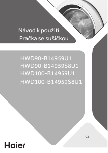 Manuál Haier HWD100-B14959U1 Pračka se sušičkou