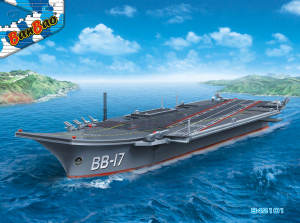 Manual BanBao set 8421 Defence Force Aircraft carrier