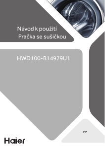 Manuál Haier HWD100-B14979U1 Pračka se sušičkou