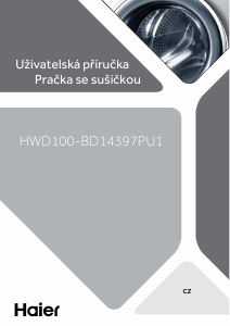 Manuál Haier HWD100-BD14397PU1 Pračka se sušičkou