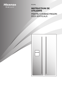 Manual Hisense RS5P535NTFE Combina frigorifica