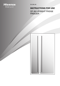 Bruksanvisning Hisense RS711N4AFE Kyl-frys
