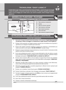 Manuale Ardo FLO168D Lavatrice