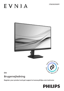 Brugsanvisning Philips 27M2N3500PF Evnia LED-skærm