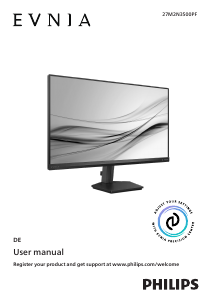 Bedienungsanleitung Philips 27M2N3500PF Evnia LED monitor