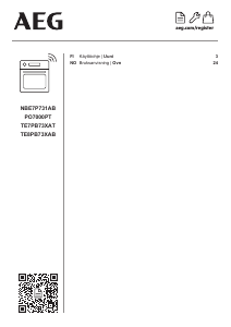 Käyttöohje AEG PO7000PT Uuni