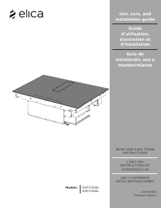Manual Elica ENF430BL Hob