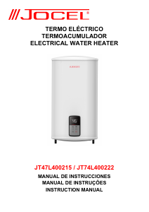 Manual Jocel JT47L400215 Esquentador