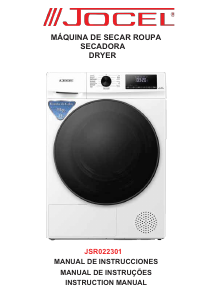 Manual Jocel JSR022301 Máquina de secar roupa