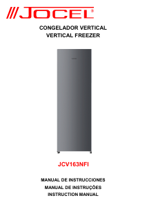 Manual de uso Jocel JCV163NFI Congelador