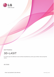 Käyttöohje LG AG-S360 3D-katselulaite