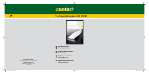 Mode d’emploi Zoofari ZTS 10 B1 Tondeuse pour animaux