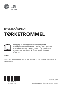 Bruksanvisning LG K0RV908N1W9 Tørketrommel