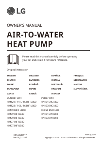 Manual LG HM163HF Heat Pump
