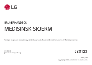 Bruksanvisning LG 21HQ513D-M LED-skjerm