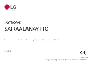 Käyttöohje LG 31HN713D-BA LED-näyttö