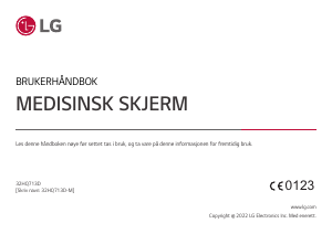 Bruksanvisning LG 32HQ713D-M LED-skjerm