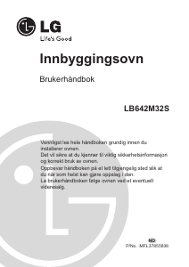 Bruksanvisning LG LB642M32S Ovn