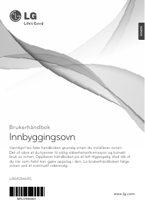 Bruksanvisning LG LB642M68S Ovn