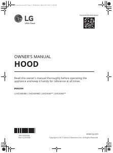 Mode d’emploi LG LSHD3080N Hotte aspirante