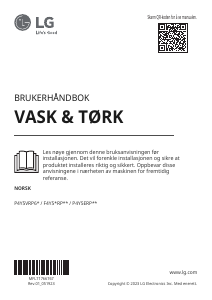 Bruksanvisning LG P4Y5VRP6J Kombimaskin vask-tørk