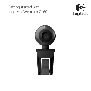 Manual de uso Logitech C160 Webcam