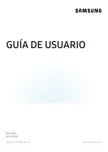 Manual de uso Samsung SM-X230 Galaxy Tab A Tablet