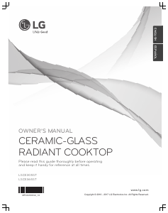 Manual LG LSCE365ST Hob