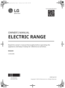 Bruksanvisning LG LSES6338N Spis