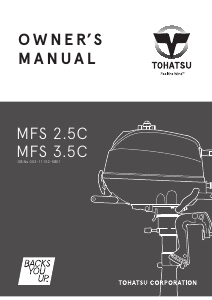 Manual Tohatsu MFS 3.5C Outboard Motor