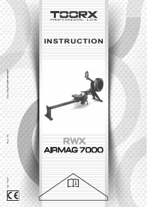 Manual Toorx RWX AIRMAG 7000 Rowing Machine