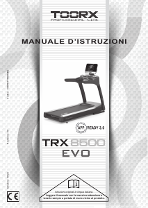 Manuale Toorx TRX-8500 EVO Tapis roulant