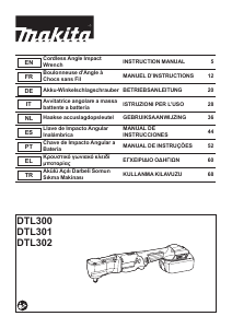 Mode d’emploi Makita DTL300 Visseuse à choc
