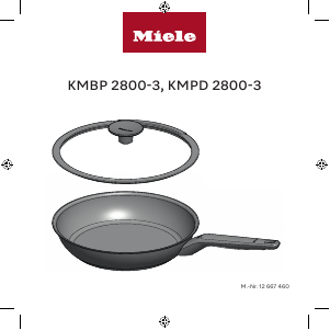 Bruksanvisning Miele KMPD 2800-3 Gryta