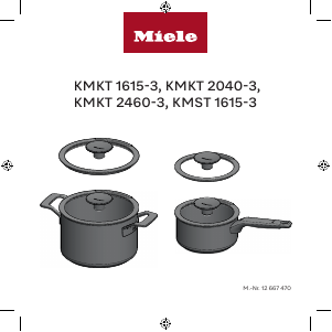 Manual Miele KMKT 2460-3 Panela