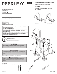 Manual de uso Peerless P2965LF-OB Grifería